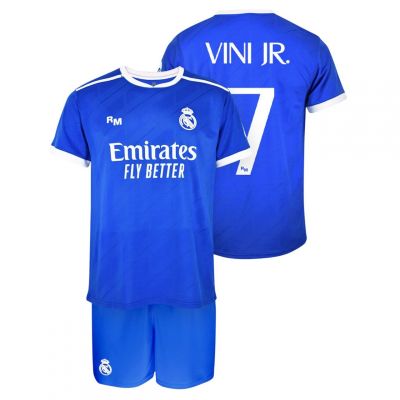 Real Madrid Vinicius Set (Trikot und Shorts, Junior) Box RM25B3V
