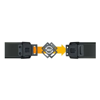 10. Brennenstuhl 1951580101 Regleta, 230 V, Schwarz und Hellgrau, 49 cm Verteiler 5 m 8 x Netzwerkdose Innenbereich Schwarz, Hellgrün