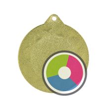 Medaille mit Luxor-Jet-Druck