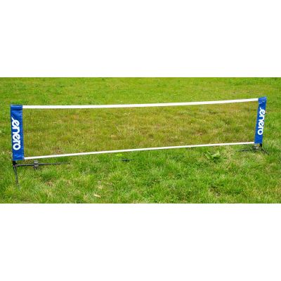 15. Netz mit ENERO-Pfosten 310 x 73 cm 2-in-1 für Tennis und Fußvolley