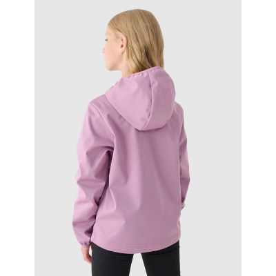 2. Winddichte Softshelljacke mit NeoDry 5000 Membran für Mädchen 4F Junior 4FJWAW24TSOFF261-54S
