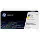 Originale gelbe HP 651A LaserJet-Tonerkartusche