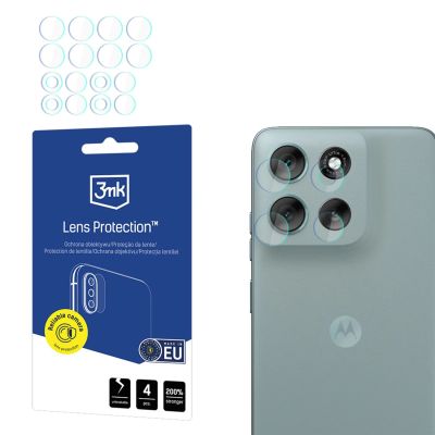 3mk Objektivschutz Hybridglas für das Kameraobjektiv auf Motorola Moto G56
