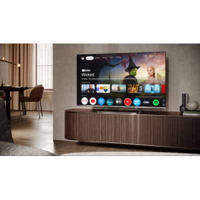 5. SHARP 55JP7265E QLED 55" 4K Ultra HD Google TV Dolby Digital Plus Schwarz