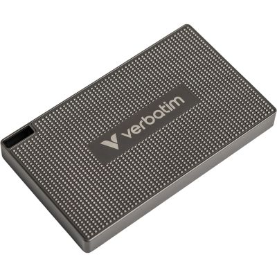 5. Verbatim 32031 Externe SSD 1 TB USB Typ-C USB 3.2 Gen 2x2 Grau