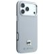 4. Karl Lagerfeld MagSafe-Schutzhülle mit genarbtem Karl-Kopf-Motiv für iPhone 18 Pro Max / 17 Pro Max – Grau