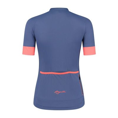 2. Rogelli Damen-T-Shirt MODESTA blau-koralle M