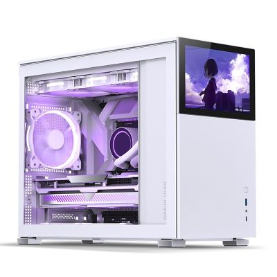 Jonsbo D31 Micro-ATX-Schutzhülle mit gehärtetem Glas – Weiß