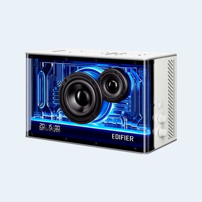 Edifier QD35 2-Wege-Lautsprecher, weiß, kabelgebunden und kabellos, 40 W