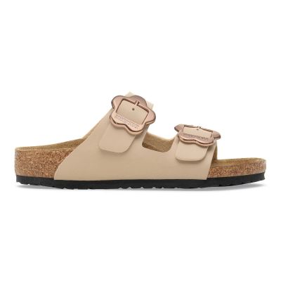 6. Birkenstock ARIZONA FLOWER BUCKLE KIDS 1030439 SANDCASTLE Flip-Flops (Standardweite)