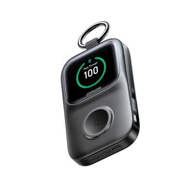 4. Joyroom JR-W19 5W Tragbares kabelloses Ladegerät für Uhren, Schwarz