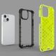 6. Honeycomb Handyhülle Schutzhülle mit TPU Rahmen für iPhone 13 mini blau