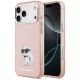 Karl Lagerfeld IML Aquarelle Choupette & Logo MagSafe Hülle für iPhone 17 Pro - Pink