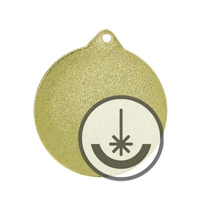 2. Lasergravierte Medaille - RMI