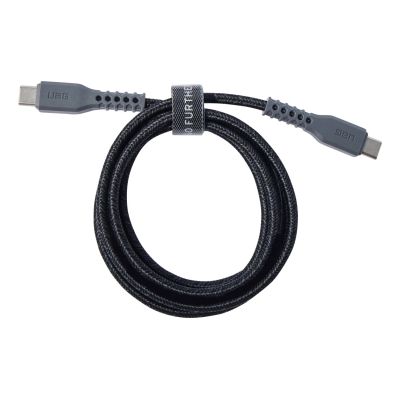 4. UAG 3-in-1 Reiseladegerät – kabelloses Reiseladegerät für drei Geräte, 15 W, MagSafe-kompatibel, inklusive Kabel, Stecker und Organizer (schwarz/grau)