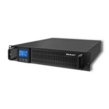 QOLTEC Rack-USV | 1 kVA | 800 W | LCD