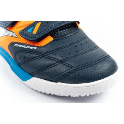 4. Joma Cancha JR 2633 Hallenfußballschuhe für Kinder mit Klettverschluss