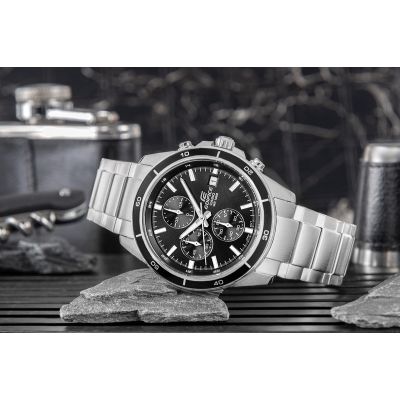 18. Herrenarmbanduhr CASIO EDIFICE EFR-526D-1AVUEF + B0X