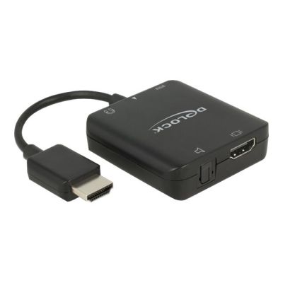 DeLOCK 63276 HDMI-Kabeladapter Typ A (Standard) Schwarz