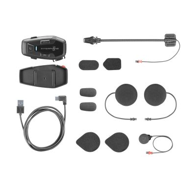 7. INTERPHONE U-COM 7R Motorrad-Intercom, Set für 1 Helm