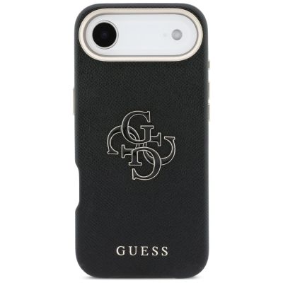 3. Guess FW Resin Logo iPhone Air Hülle - Schwarz