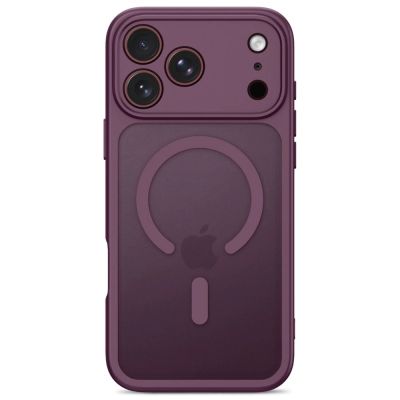 10. Tech-Protect BasicMag MagSafe Hülle für iPhone 17 Pro / 18 Pro – Burgunderrot Matt
