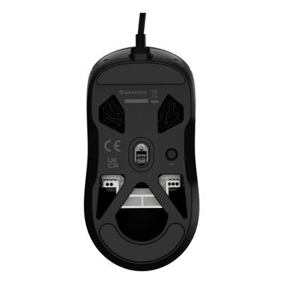 7. GENESIS Krypton 660 Gaming-Maus, rechte Seite, USB Typ-A, optisch, 12000 DPI