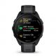 4. Garmin Forerunner 165 Schwarz/Schiefergrau 43 mm Uhr 010-02863-20