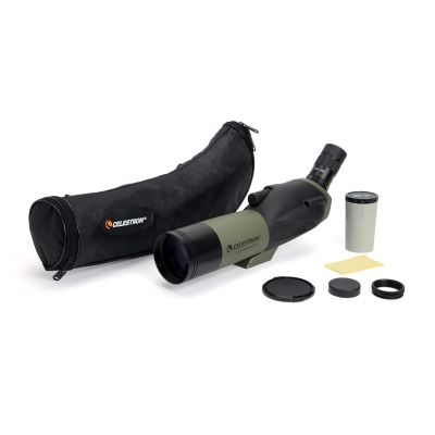 7. Celestron Ultima 65 Teleskop 55x BaK-4 Schwarz, Grau