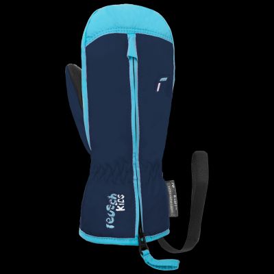 2. REUSCH Ben Mitten Kinder Winterhandschuhe wasserdichte Fäustlinge Navy Blau (62/85/408/4503)
