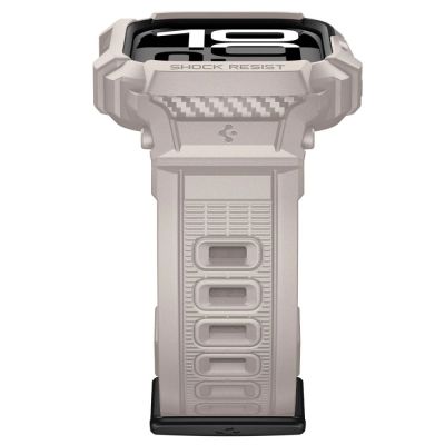 6. Spigen Rugged Armor Pro Armband für Apple Watch 42 mm – Beige