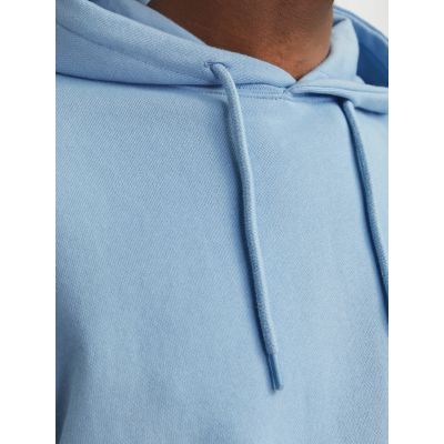 4. Jack&Jones Herren Hoodie JJESTAR BASIC SWEAT HOOD NOOS 12257852 CHAMBRAY BLUE