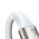 4. Joyroom 2-in-1- Lightning -Kabel und induktives Ladegerät für Apple Watch 1,5 m weiß (S-IW012)