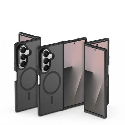 4. Tech-Protect Magmat MagSafe Hülle für Samsung Galaxy Z Fold 7 / 8 Ultra – Mattschwarz