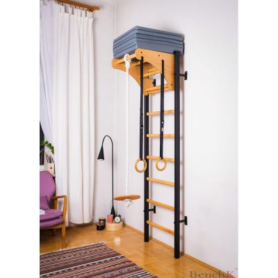 5. Faltbare Gymnastikmatratze, grau, 180 cm Bank