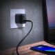 3. Acefast A23 30W GaN USB-C US-Wandladegerät – Schwarz