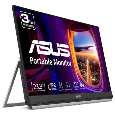 ASUS ZenScreen MB249C Computermonitor 60,5 cm (23,8 Zoll) 1920 x 1080 Pixel Full HD LED Schwarz