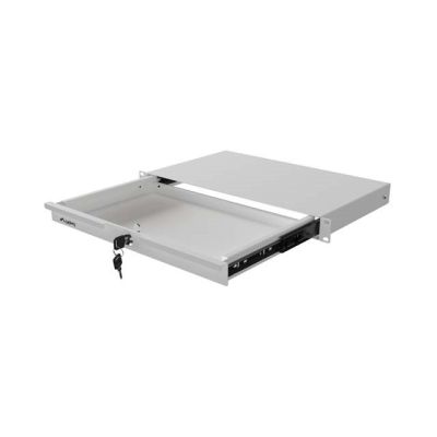 7. LANBERG Schublade für 19"-Schränke 1 HE 270 MM GRAU