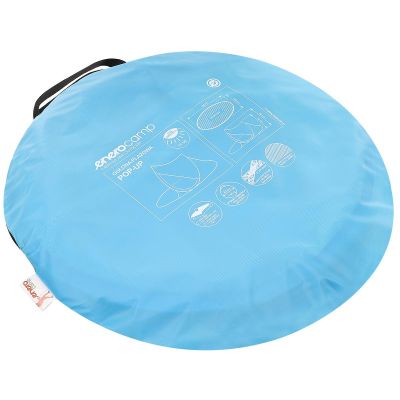 11. Selbstexplosives Strandzelt 190 x 120 x 90/70 cm, blau, Pop-up