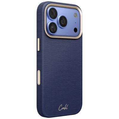 2. Uniq Coehl Mirelle Magnetische Ladehülle für iPhone 18 Pro / 17 Pro - blau