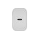 5. NATEC RIBERA 1x USB-C 20W Wandladegerät Weiß