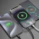 5. Powerbank Dudao K14S+ 10000mAh 20W USB-A / USB-C / MagSafe mit Ständer - schwarz