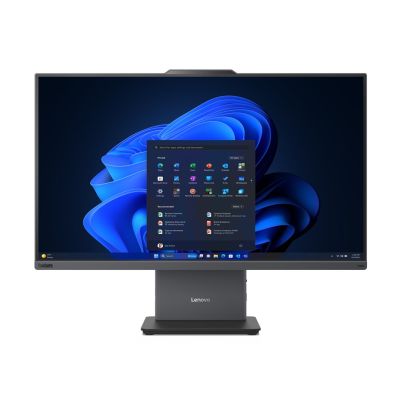 Lenovo ThinkCentre NEO 50a 27 G5 AIO i5-210H 27" FHD IPS 300 Nits AG 16 GB DDR5 5200 SSD512 Intel Grafik W11Pro Luna Grau 3 Jahre Vor-Ort-Service
