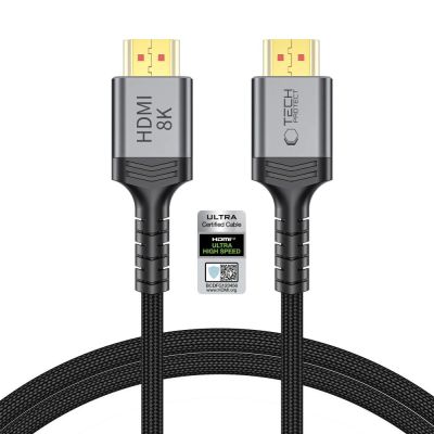 Tech-Protect UltraBoost HDMI 2.1 4K 120Hz / 8K 60Hz Kabel 100 cm - schwarz