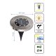 27. Solarlampe mit 8 SMD-LEDs zur Erdung, 4er-Set