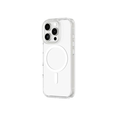 3. AmazingThing Minimal Mag Case mit Magnetring für iPhone 16 Pro - Transparent