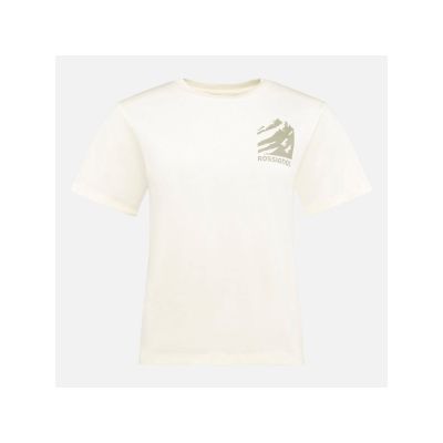6. ROSSIGNOL W Waterfall Relax Tee Damen Weiß
