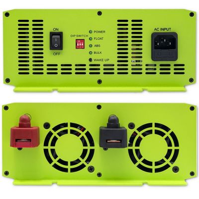 8. Qoltec Monolith 51917 Intelligentes Profi-Ladegerät für LiFePO4-, AGM-, GEL- und SLA-Batterien | 70 A | 12 V | Schnellladung