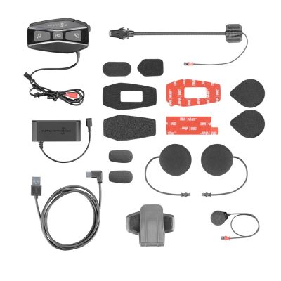 7. INTERPHONE U-COM 16 Motorrad-Intercom, Set für 1 Helm