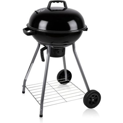 GARDEN GRILL REX STAHLKUGEL 46CM MIT ASCHENBECHER